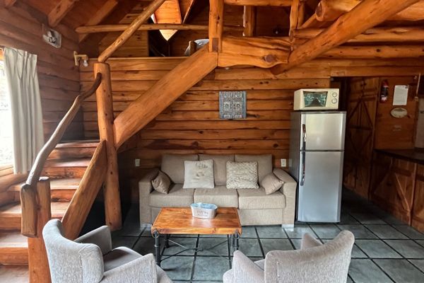 Cabaña para cinco personas con dos baños 