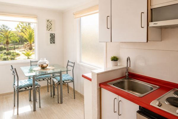Departamento Triple, Balcón Vista al mar, Kitchenette, dos Ambientes 