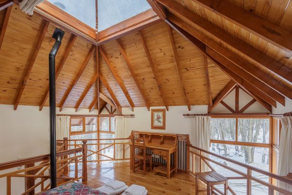 Dormitorio de cabaña 1 dormitorio duplex