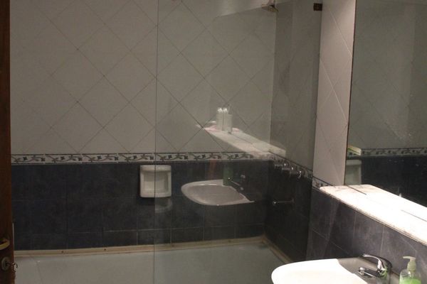 Cama en Habitación Séptuple mixta con baño compartido