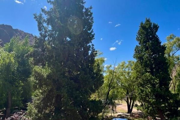 Cabaña con Balcón y Parrilla