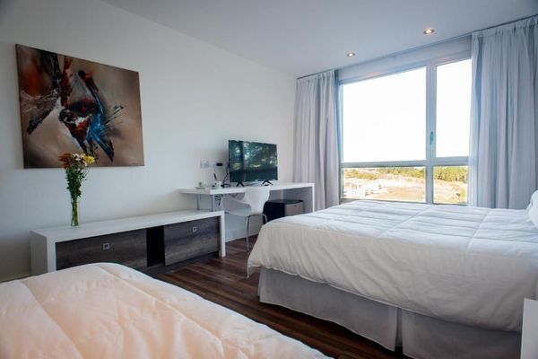 Habitación de Hotel con Vista a las Sierras
