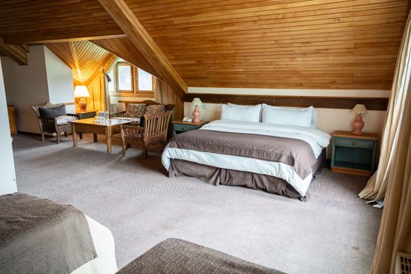 Loft 1 cama King y 1 cama Single con vista al Glaciar