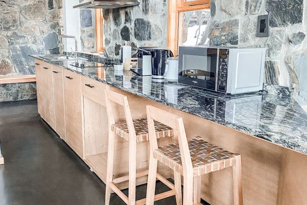 Cabaña de lujo con jacuzzi con cocina