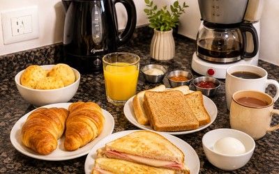 IrovaApartHotel - ☀️ Desayuno en tu Unidad – Comodidad, sabor y descanso desde el primer momento.
