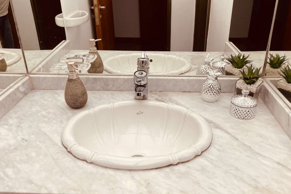 Habitación Doble con baño exterior privado