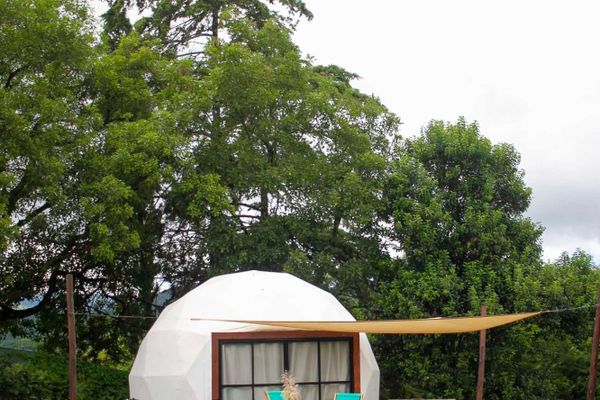 DOMO WAYRA CON TINA DE AGUA CALIENTE