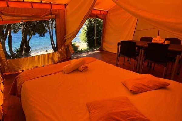 Carpa Glamping para 4 personas