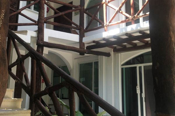 Estudio con cama extragrande