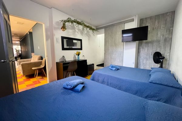 Habitación Doble con Baño Privado