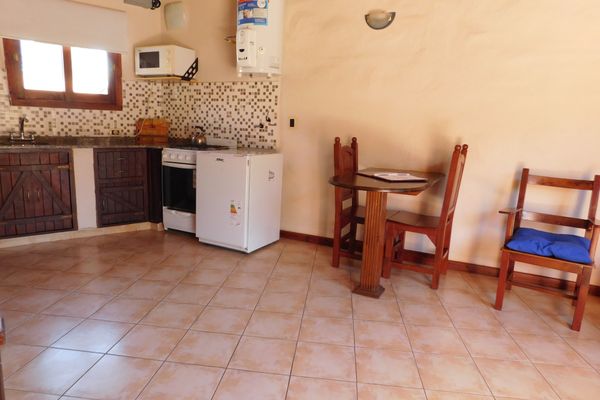 Monoambiente para 2 personas vista exterior