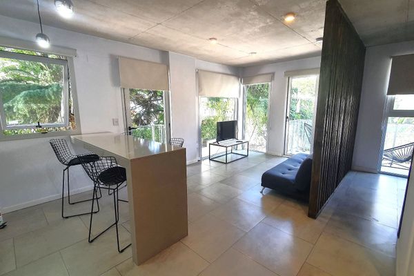 Moderno monoambiente en Cañitas, Palermo [Ravi Studio 3px]