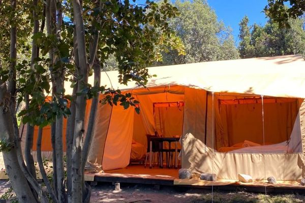 Carpa Glamping para 4 personas