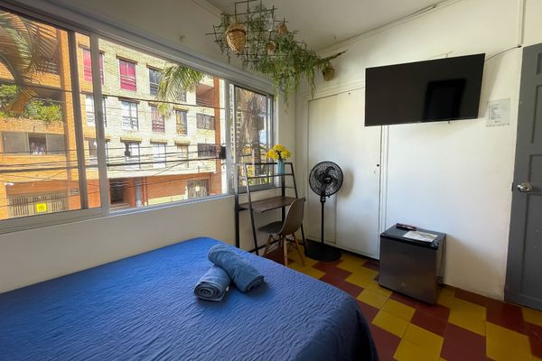 Habitación Doble, con baño compartido