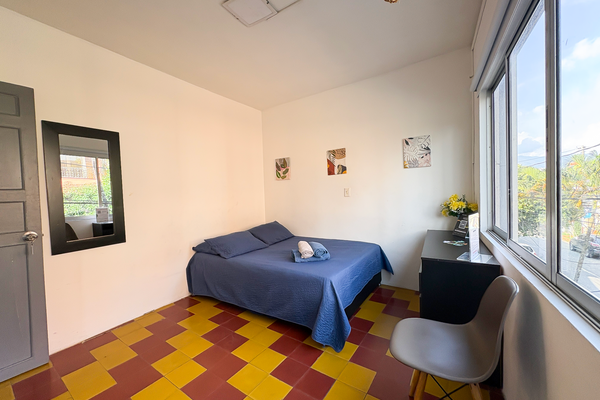 Habitación Doble, con baño compartido