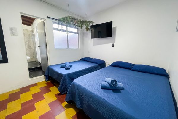 Habitación Doble, con baño privado