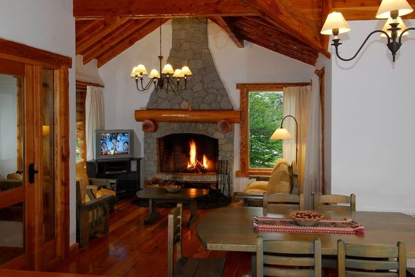 Cabaña para cuatro a siete personas