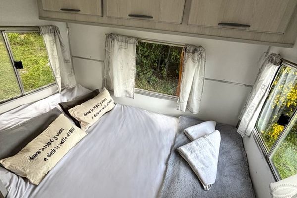 Casa rodante para dos personas 