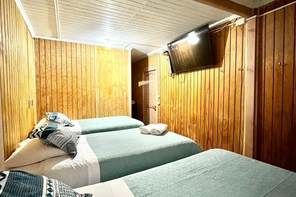 Habitación triple en baño privado