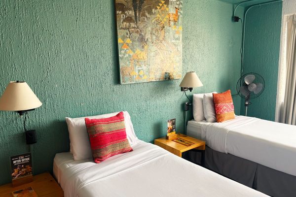 Estándar twin con baño compartido