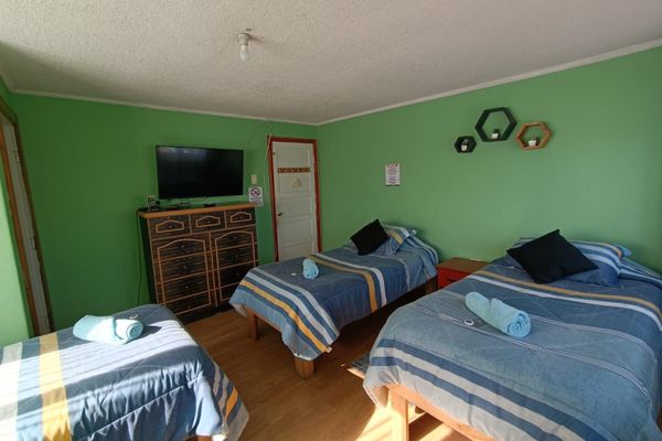 Habitación Triple con baño compartido