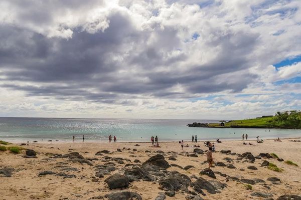 Día de descanso en Anakena