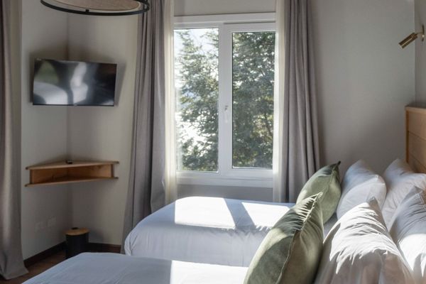 Doble con vista al Lago 