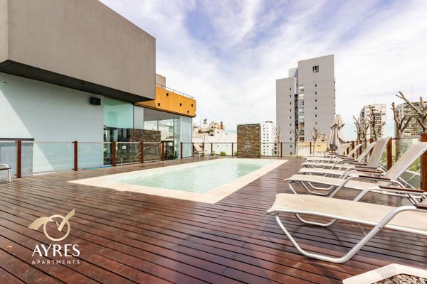 Triple Balcony Apartment Palermo