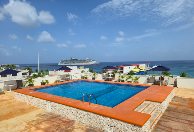 Hotel Plaza Cozumel in Cozumel, Mexico