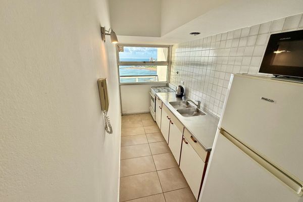 Departamento de 2 ambientes superior con vista al mar