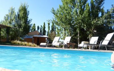 CabanasMonteCoiron - Piscina aire libre en verano