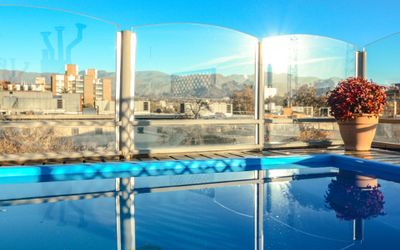 PortalPlazaSuites - Rooftop con jacuzzi