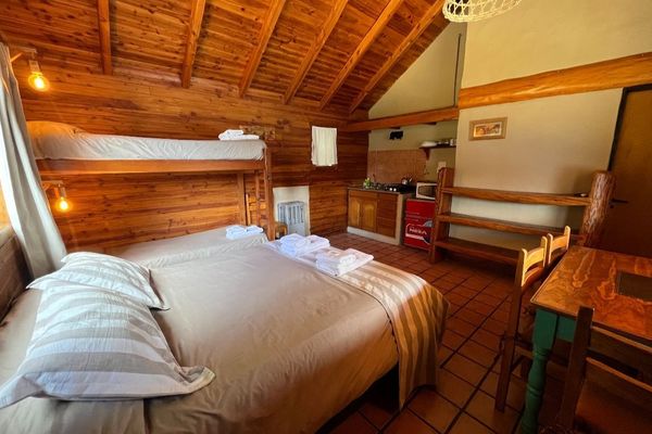 Cabaña para cuatro personas