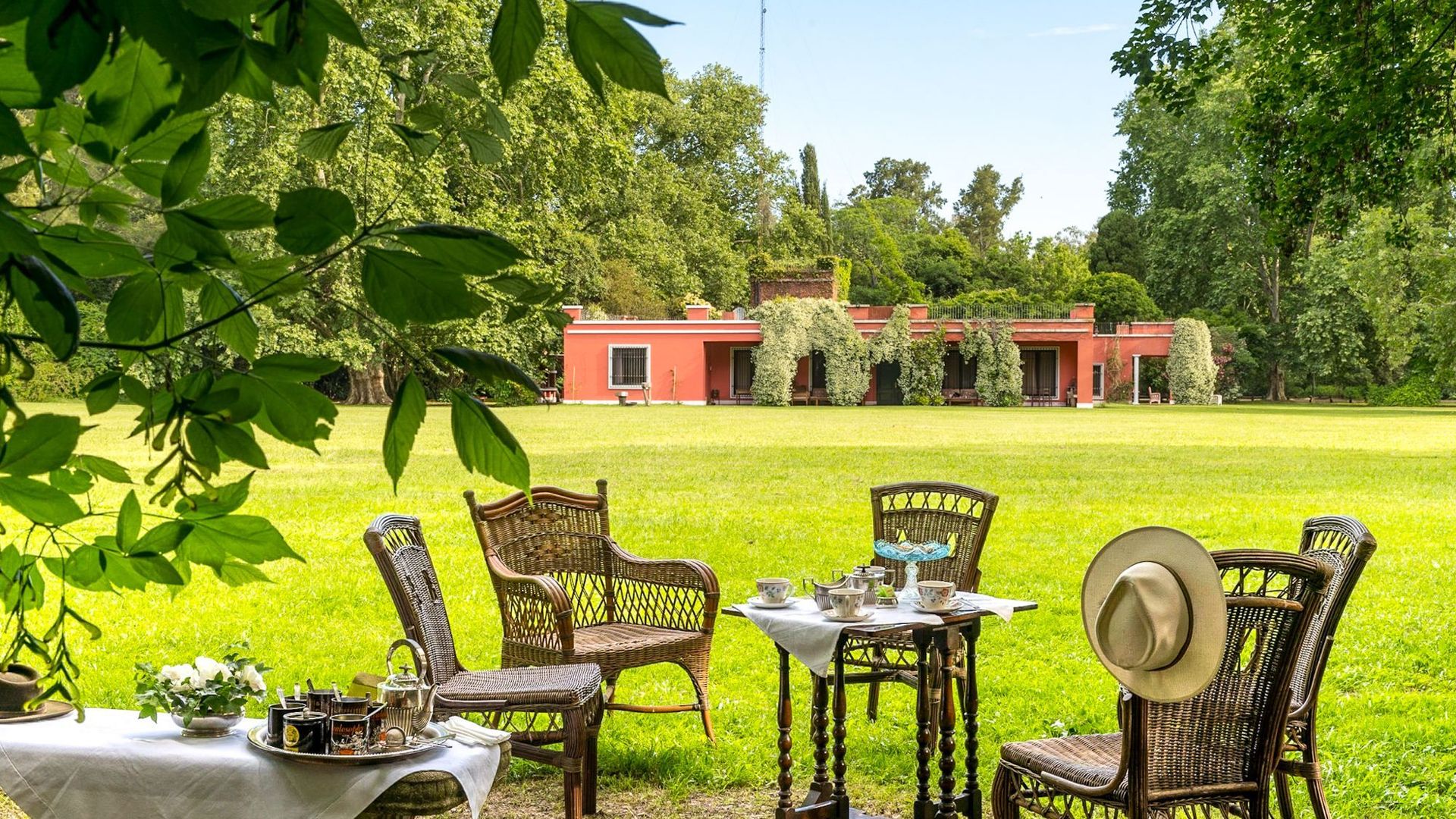 Tea time at Estancia La Bandada